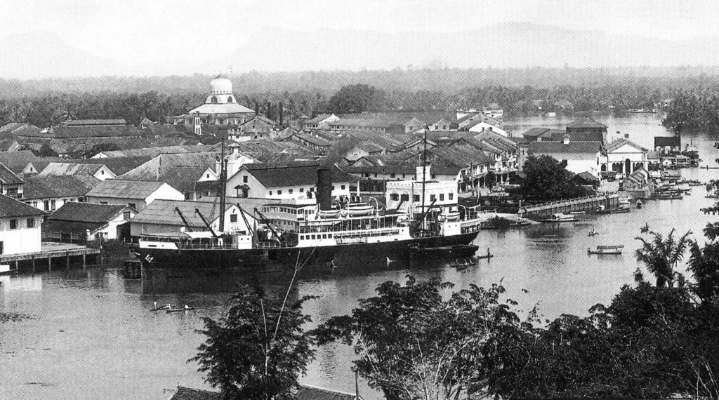 The Vyner Brooke at Anchor - 1932