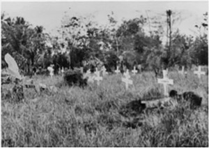 Abandoned Cemtery at Muntok 1968 for web