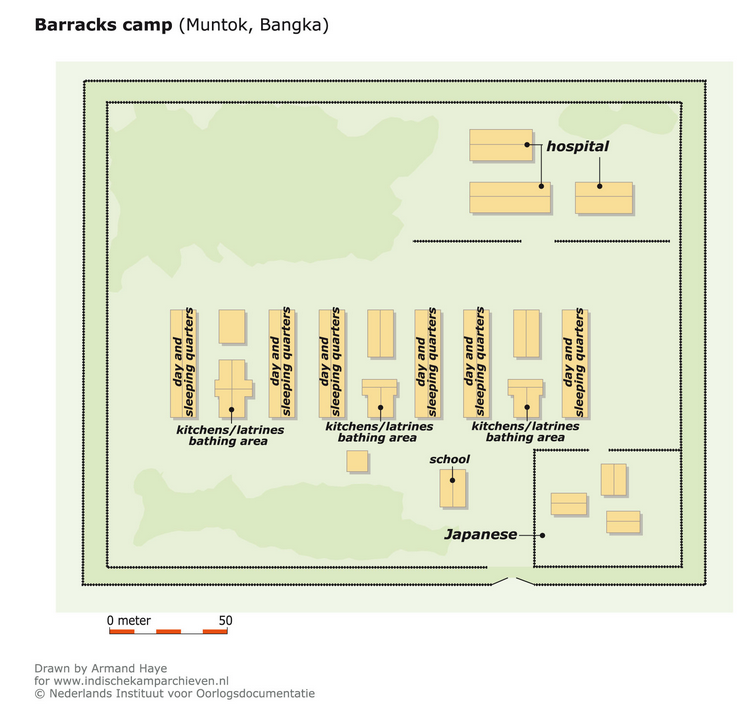 Muntok-Prison-Camp-Map