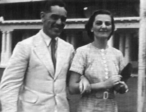 Donald Pratt with wife