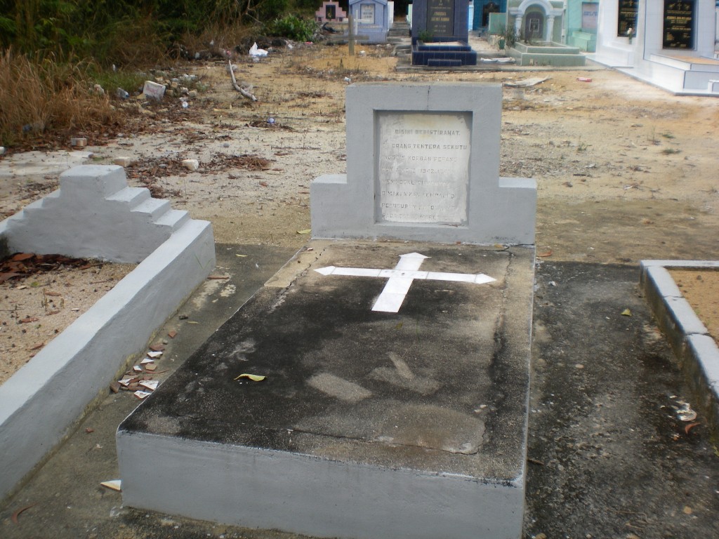 The grave at the Catholic cemtery