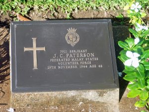 James Campbell Paterson Grave