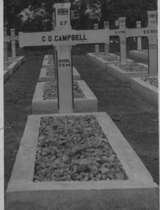 Grave of Colin Campbell died Muntok 1944