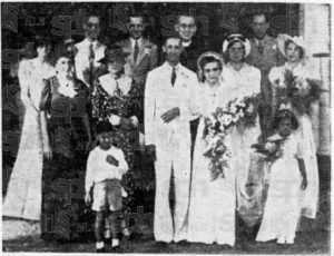 Van Geyzel Wedding 12 Feb 1938