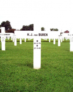 James Henry Van Buren Grave Marker